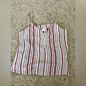 Women’s size M Abound button down Tank Top in Perfect Condition!